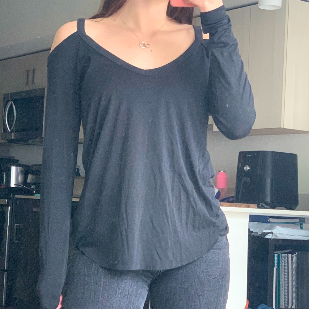 Pacsun Off-the-shoulder Long Sleeve